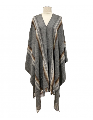 Poncho LMP Gris Flanelle des créatures d'habitude